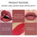 6Pcs Matte Liquid Lipstick Set - Long-Lasting, Waterproof & Non-Stick Cup - Buy Online on GoSupps.com