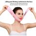 V-Line Masque de levage double menton r ducteur de menton pour dormir masque amincissant anti- ge anti-affaissement contour du visage r utilisable tissu respirant pour peau ferme et soulev e Rose - Buy Online on GoSupps.com