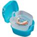 Premium Tooth Storage Box - Secure & Protective Case for Dentures | Simple Retrieval & Travel Friendly (White) - Buy Online on GoSupps.com