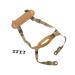 H World Shopping Airsoft Tactical MICH Helmet Retention System H-Nape with 4 Points Chin Strap DE