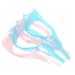 Lurrose 3Pcs 3 in 1 Eyelashes Tools Mascara Shield Applicator Guide Eyelash Comb Cosmetic Tool for Women Girls Random Color