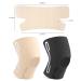 Lightweight Knee Brace with Side Stabilizers | Adjustable Compression Sleeve for Meniscus Tear & Arthritis Pain Relief - Breathable Support for Hiking & Running (Black - Buy Online on GoSupps.com