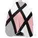 Blush Pink Geometric Barber Cape - Stylish Hair Cutting Cape for All Ages | Minimalistic Modern Design for Salon & Home Use - Buy Online on GoSupps.com
