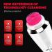 RIYAN 4 in 1 Cleansing Brush Exfoliating Cleaner Brush with 4 Brush for Exfoliating Massaging Remove Blackhead - Buy Online on GoSupps.com