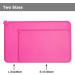 Moacc Silicone Feed Mats for Dogs & Cats - Slipproof Waterproof Pet Food Mats - Pink 54x38cm - Buy Online on GoSupps.com