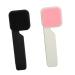 Double Sided Face Brush Soft Bristles Facial Cleansing Brush Ergonomic Long Handle Exfoliator Facial Scrubber Fiber Wool