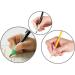 13-Piece Silicone Ergonomic Writing Aid Set | Pencil Grip & Posture Correction Tool for Children & Students | Ideal for Special Needs - Buy Online on GoSupps.com