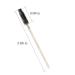 300 Pack Glitter Mascara Wands - Disposable EyeLash Spoolie Brushes for Makeup Applicator & Extension - Crystal Gold Handle, Black Brush Head - Buy Online on GoSupps.com