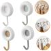 Alipis 8 Pcs No Punching Hook Heavy Duty Hook Towel Hanger Hooks Punch Hook Wall Hanging Coat Hook 7X4.4CMx2pcs Assorted Colorx2pcs - Buy Online on GoSupps.com