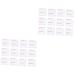 POPETPOP 144 Pcs Eyebrow Stickers Women s Suits Eyebrow Shaper Eyebrow Makeup Stencil Miss Measuring Ruler