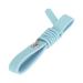 Wrist Tweezer Convenient Use Soft Texture Corrosion Resistance Eyelash Tweezer Silicone Material Protection for Eyelash Grafting (Blue)