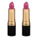 Revlon Super Lustrous Lipstick Shine Berry Couture 0.15 oz (Pack of 2)