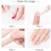 6PCS Nail Nutrition Oil Rotating Pen Set for Moisturizing Care and Cuticle Health (Strawberry, Apple, Lily, Watermelon, Orange, Jasmine) - Buy Online on GoSupps.com