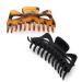 Kitsch Recycled Plastic Jumbo Claw Clips - Large Hair Clips for Women | Thick Hair Jaw Clips in Tortoise & Black (2pc Set) - Buy Online on GoSupps.com