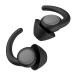 Afflatus Men s Edition Ear Plugs for Sleeping Specially Designed for Men and Large Size Ear Canals Large Earplugs for Noise Reduction Ultra-soft Comfortable Reusable (Size L Pairs*2) Pure Black for Men