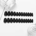 Matte Press on Nails Black Long Coffin Fake Nails Artificial Full Cover False Nails for Women and Girls - Buy Online on GoSupps.com