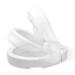 Carex Elongated Hinged Raised Toilet Seat, Adds 3.5 Inches of Height to Toilet, 300 Pound Weight Capacity, Toilet Seat Riser, Elevated Toilet Seat And Handicap Toilet Seat