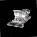 Banziaju Clear Plastic Clip Schnuller Holder | 10PCs Dummy Clips for Crafting Supplies & Tools | Durable Badge Clips for Long-lasting Use - Buy Online on GoSupps.com