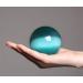Rare Natural Quartz Blue Cat Eye Crystal Ball Full of Texture - Buy Online on GoSupps.com