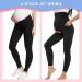TNNZEET Maternity Leggings for Women | Opaque Pregnancy Leggings with Pockets for Yoga | Skin Color/Light Gray - Buy Online on GoSupps.com