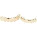 Hip Hop Teeth Set - Golden Alloy Braces for Halloween Festival Party - Protect & Decorate Your Smile - Buy Online on GoSupps.com