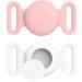 Vancle 2-Pack AirTag Dog Collar Protective Cover | Silicone Waterproof Holder for Pets | Pink & Star Light Design - Buy Online on GoSupps.com