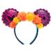 Disney Parks Minnie Mouse Dia De Los Muertos (Day of the Dead) Ears Hairband Headband