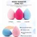 JUSTFOX Professional Make-Up Sponge - Perfect for Powder Concealer & Foundation - Pink 1 Pack - Premium Quality for Flawless Application - Buy Online on GoSupps.com