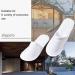 50 Pairs Disposable Non-Slip Slippers for Hotels & Travel - Universal Size Plush Comfort for Men & Women - Buy Online on GoSupps.com