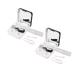 HOMSFOU 2pcs Cardboard Lens Case Matches in a Bottle Doors Mini Fridge For Car Lens Accompanying Box Black Size 1