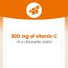 Natural Factors Tangy Orange Vitamin C 500mg - 180 Chewable Wafers | Fruit-Flavor Supplement - Buy Online on GoSupps.com