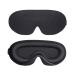 3D Eye Mask Solid Groove Shading Rebound Memory Sponge Sleep Eye Mask Lunch Sleeping Travel Soft Relaxing