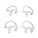 Noise Reduction Ear Plugs Silicone Earplugs Noise Reduction Interphone Ear Plugs Earplugs Ear Plugs for Diving 2 Pairs Sound Reducing Ear Plugs