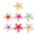 hgnxa Girl Flower Plumeria Hair Clip Sweet Handmade Cute Hair Duckbill Clip Headwear Hair Headwear for Women Girl Combination