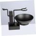 Frcolor Men's Shaving Set - 2-St Shaving Brush Stand Soap Holder & Razor Bowl for Perfect Beard Grooming - Buy Online on GoSupps.com