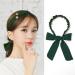 Wiwpar Twist Knotted Headbands for Women Long Head Wraps Bands Bow Head Wraps Non Slip Hair Accessories for Women Girls (Green)