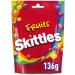Skittles Fruits Vegan Chewy Sweets (136G X3) | Suitable for vegans | Premium product - Buy Online on GoSupps.com