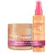 L'Or al Paris Elvital Nursing & Styling Duo: Heat Protection Spray and XXL intensive cure with vitamins and castor oil for perfect suppleness and heat protection Dream Lengmth 2-part Elvital Dream Longing & Styling Duo