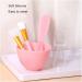 Face Mask Mixing Bowl Set Facial Mask Mixing Tool Kit Silicone Mask Bowl Stick Spatula Mask Brushes Soft Face Brushes - Buy Online on GoSupps.com