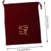 Baluue 2 Pcs Storage Bag Hair Dryer Storage Pouch Hairdryer Bag for Travel Hair Dryer Organizer Fabric 36.5X26.5X1CM Assorted Color - Buy Online on GoSupps.com
