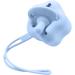 Buy Lencyotool Baby Pacifier Holder - Portable Silicone Pouch with Lanyard | Pentagram Design | Travel Blue Case for Diaper Bag - Buy Online on GoSupps.com
