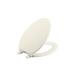 KOHLER 20454-96 Ridgewood Quiet-Close Toilet Seat, Elongated, Biscuit Biscuit Toilet Seat