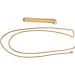 Breathing Exercise Necklace Relieving Stress Mindful Necklace Increasing Lung Volume Skinfriendly Steel for Men Daily Wear (Gold) - Buy Online on GoSupps.com