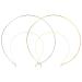 Solustre angel headband gold crown headpiece goddess graceful tiara hair hoop for women bride wedding cosplay halloween party use (2PCs gold silver)