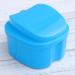 Operitacx Box Prosthesis Brush Holder & Lid Soaking Cup | Denture Cleaning Tablets Bath Container - Sky Blue - Buy Online on GoSupps.com