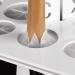 Minkissy Makeup Brush Drying Rack - 26 Holes Foldable Holder & Dryer Stand (White) | International Shipping Available - Buy Online on GoSupps.com