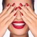 Avon nail polish lipstick set classic red Perfect Red