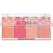 twcrvil Face Powder Cheek Blusher Long-Lasting Make Up Contouring Cosmetic Presents Accessories for Professional Salon Type 4 - Buy Online on GoSupps.com