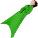 Sensory Body Sock for Kids - Stretchy Full Body Wrap for Autism & Anxiety - Silver Grey, Size Large - Buy Online on GoSupps.com