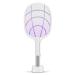 Electric Bug Swatter Rechargeable Bug Zapper Insect Swat 2-in-1 Rechargeable Electric Fly Swat Mosquito Swat for Indoor and Outdoor Use (Set of 2 1800 MAh).